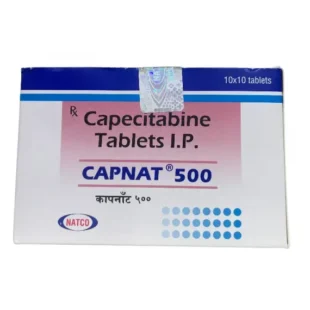 Capnat Capecitabina 500mg 100 Comprimidos (Xeloda) - Medicamento Anticancerígenos