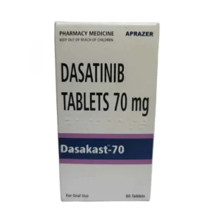 Dasakast Dasatinib 70 mg (Sprycel) 60 Comprimidos - Medicamento Anticancerígenos