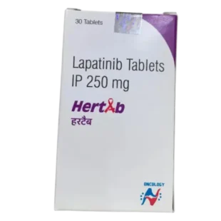 Hertab Lapatinib 250 mg (Tykerb) 30 Comprimidos - Medicamento Anticancerígenos