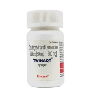 Twinaqt Dolutegravir 50 mg + Lamivudina 300 mg (Dovato) 30 Comprimidos - Medicamento Antirretroviral