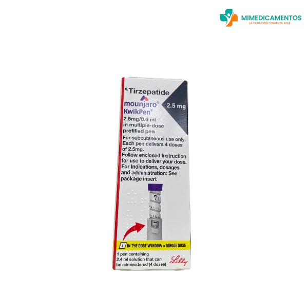 Mounjaro KwikPen 2.5 mg - Tirzepatide Inyección