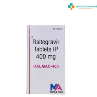 Ralmac - Raltegravir 400 mg (Isentress) 60 Comprimidos - Medicamento Antirretroviral