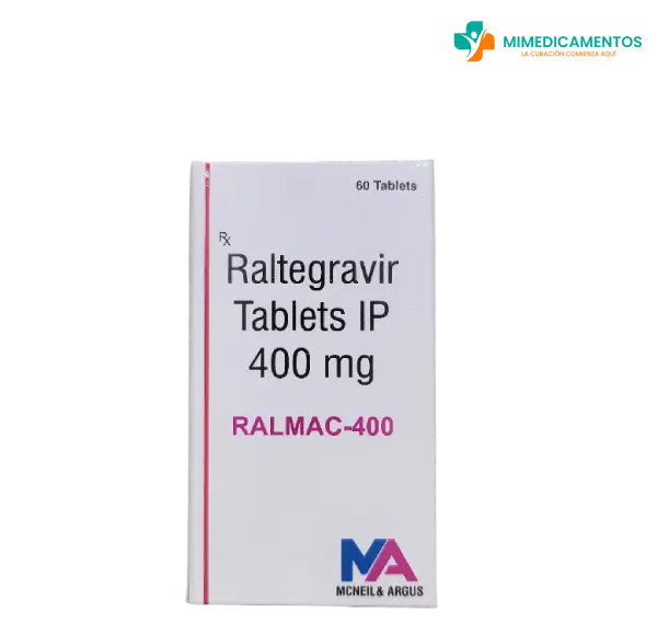 Ralmac - Raltegravir 400 mg (Isentress) 60 Comprimidos - Medicamento Antirretroviral