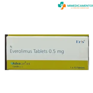 Everolimus 0.5 mg (Advacan) x 10 Comprimidos – Medicamento genérico para cáncer, tumores neuroendocrinos y prevención del rechazo de órganos