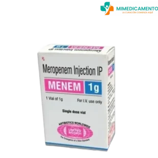 Meropenem 1 g (Menem) Inyección – Medicamento genérico para las infecciones bacterianas