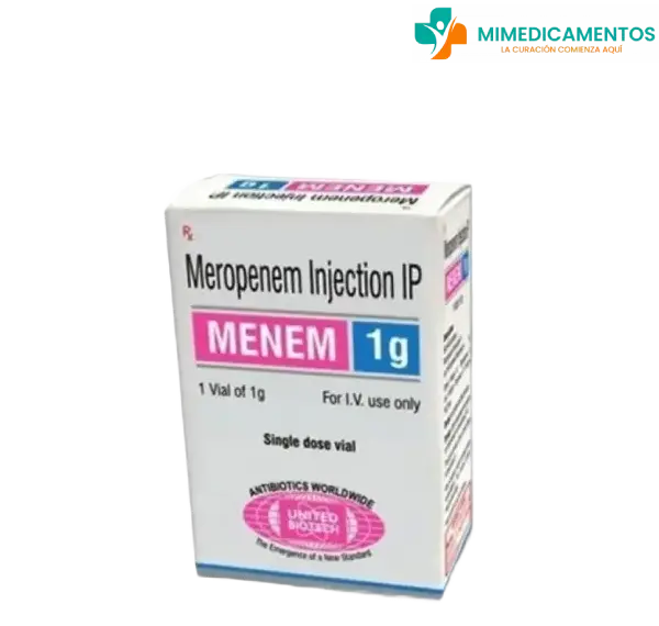 Meropenem 1 g (Menem) Inyección – Medicamento genérico para las infecciones bacterianas
