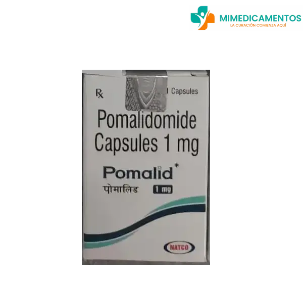 Pomalidomida 1 mg (Pomalid) x 21 Cápsulas – Medicamento genérico para el mieloma múltiple