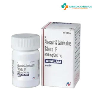 Abacavir 600 mg + Lamivudina 300 mg (Abalam) en comprimidos – medicamento genérico para el tratamiento de la infección por VIH-1