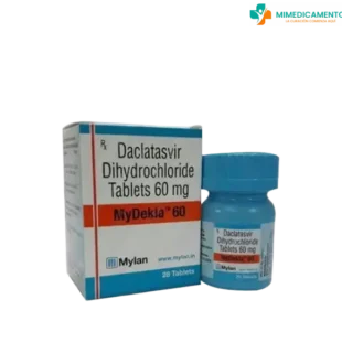 Daclatasvir 60 mg (Mydekla) en comprimidos - medicamento genérico para el tratamiento de la infección crónica por hepatitis C (HCV)