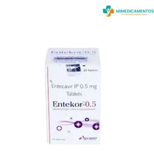 Entecavir 0.5 mg (Entekor) en comprimidos – medicamento genérico para el tratamiento de la infección crónica por hepatitis B (HBV)