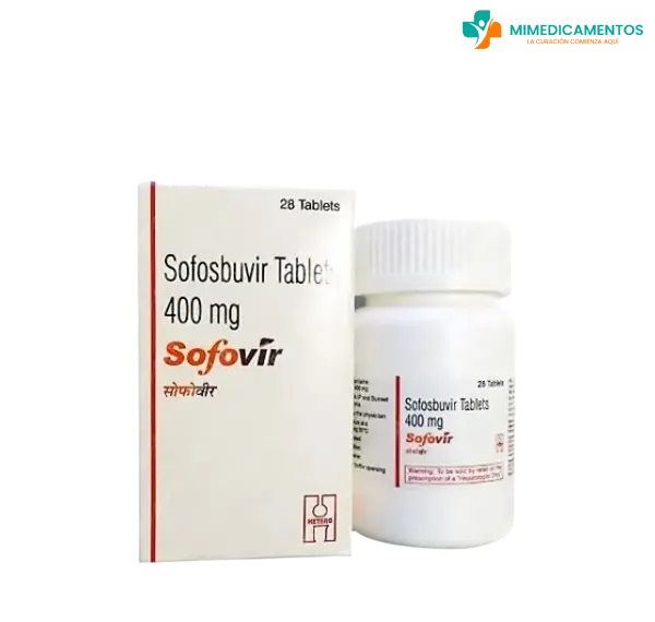 Sofosbuvir 400 mg (Sofovir) Comprimidos - medicamento genérico para el tratamiento de la infección crónica por hepatitis C (HCV)