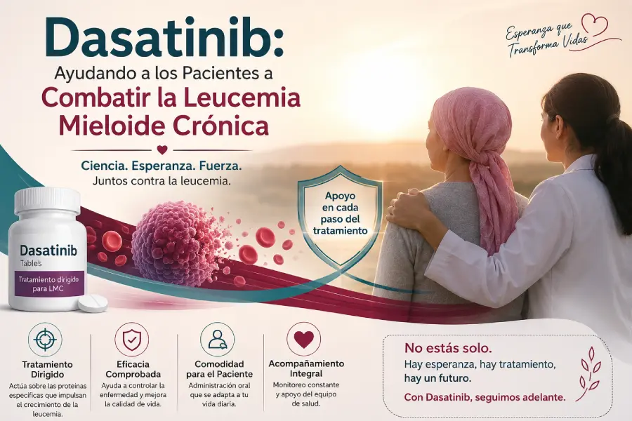 Dasatinib: Ayudando a los Pacientes a Combatir la Leucemia Mieloide Crónica