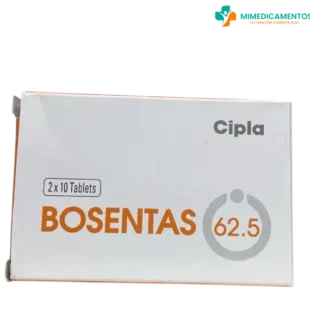 Bosentán 62.5 mg (Bosentas) en comprimidos – Medicamento genérico para el tratamiento de la hipertensión arterial pulmonar (HAP)