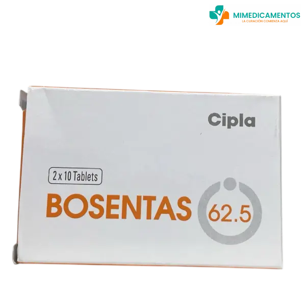 Bosentán 62.5 mg (Bosentas) en comprimidos – Medicamento genérico para el tratamiento de la hipertensión arterial pulmonar (HAP)