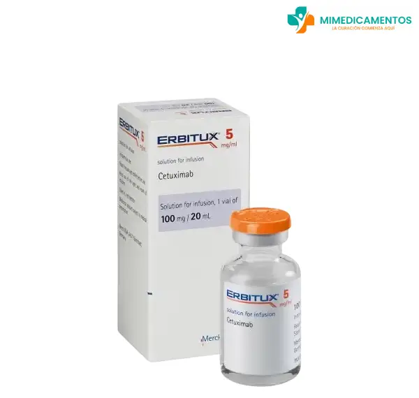 CETUXIMAB 100 mg/20 mL (Erbitux) para Infusión