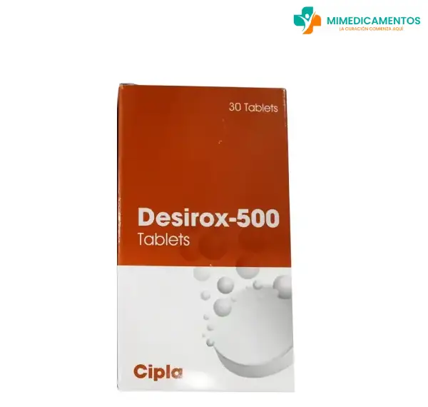 DEFERASIROX 500 mg (Desirox) x 30 Tabletas