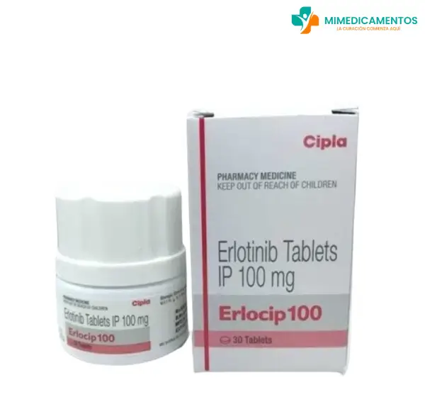 ERLOTINIB 100 mg (Erlocip) x 30 Tabletas
