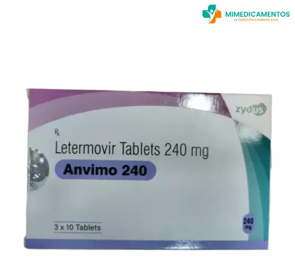 LETERMOVIR 240 mg (Anvimo 240) x 30 Tabletas