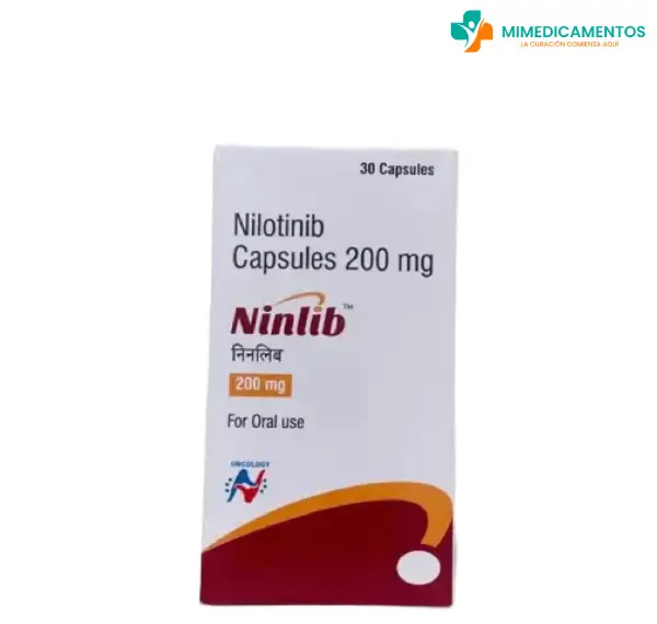 NILOTINIB 200 mg (Ninlib) x 30 Cápsulas